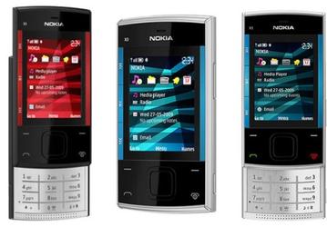 Старт продаж нового телефона-слайдера  Nokia Х3