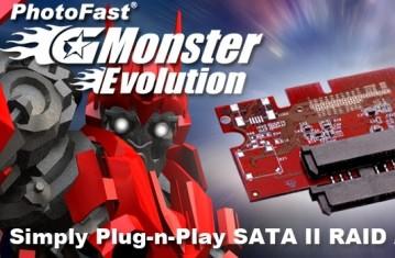 Адаптер PhotoFast G-Monster позволит просто и удобно создавать RAID-массивы из HDD или SSD