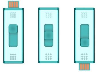 Quirk Split Stick — двухсторонний USB-накопитель