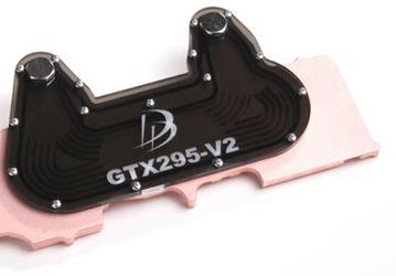 Danger Den предлагает свой вариант водоблока для одноплатной 3D-карты GeForce GTX 295