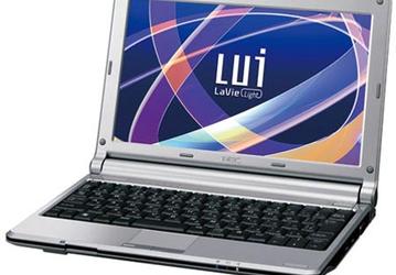 «Легкий» нетбук NEC LaVie Light Lui весит 1,32 кг
