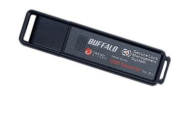 Buffalo тоже выпускает ёмкие «флэшки» — RUF2-HSC332GUW имеет объем 32 ГБ и механизм защиты данных