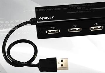 USB-концентратор Apacer PH250 позволяет связать два ПК