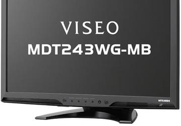 Мультимедийный монитор Mitsubishi Viseo MDT243WG не обижен интерфейсами
