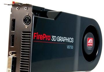 $1799 — такова цена за профессиональный 3D-ускоритель AMD FirePro V8750 3D 