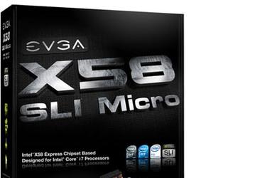 Системную плату EVGA X58 SLI Micro уже можно купить