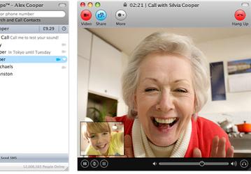 Skype 2.8 для Mac получил возможность показа рабочего стола собеседнику