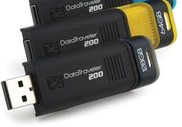 Kingston Technology первой выпускает USB-накопитель объемом 128 ГБ