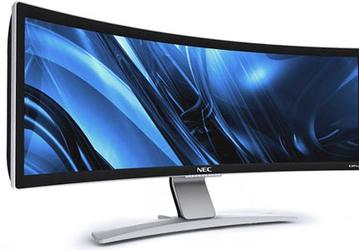 Монитор NEC CRV43 — 43 дюйма по кривой диагонали