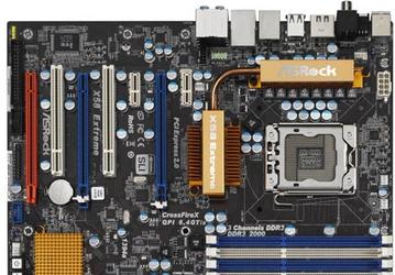 Системная плата ASRock X58 Extreme скоро составит компанию моделям SuperComputer и Deluxe