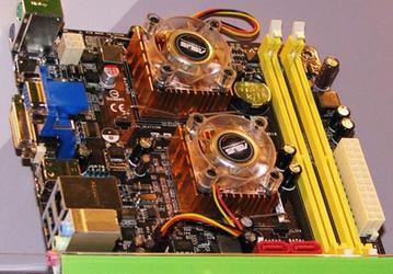 ASUS ставит на системную плату на базе NVIDIA ION вдвое больше кулеров, чем Inno3D