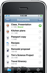 В iPhone OS 3 появятся средства работы с iDisk 