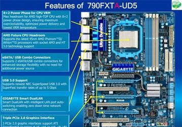 GIGABYTE первой оснащает плату на чипсете AMD интерфейсами USB 3.0 и SATA 6 Гбит/с