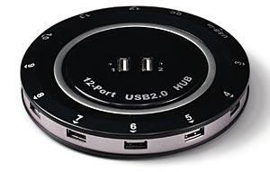 Японцы изобретают колесо: 12-портовый концентратор USB 400-HUB009