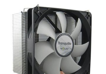 GELID Tranquillo — тихий кулер для CPU с четырьмя тепловыми трубками