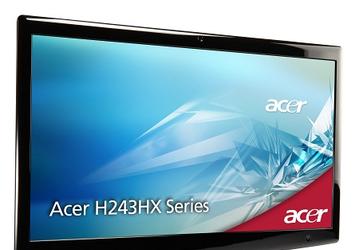 Acer даёт новому 24-дюймовому монитору H243HXB способность видеть