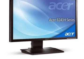 Acer B243H и B233HU: эргономичные и стильные профессиональные мониторы