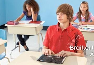 BrailleNote Apex — самая тонкая и легкая «записная книжка» для людей с ограниченным зрением