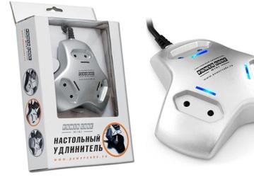 Power Cube Mini: настольные удлинители специально для зарядных устройств