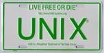 40-летие UNIX решили отметить раздачей номерных знаков