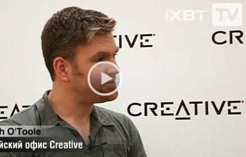 iXBT TV: Видео-интервью с Darragh O'Toole (Creative)