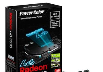 PowerColor LCS HD5870 — первая модель DX11-карты Radeon HD 5870 с водяным охлаждением