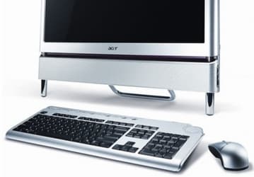 Моноблочный ПК Acer Aspire Z5610 оснащён 23" сенсорным дисплеем разрешением Full HD