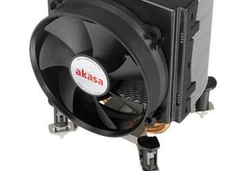 Кулер Akasa AK-968 X4 совместим с CPU в исполнении LGA 1156