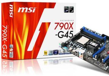 Семейство материнских плат на чипсете AMD 790X пополнится моделью MSI 790X-G45