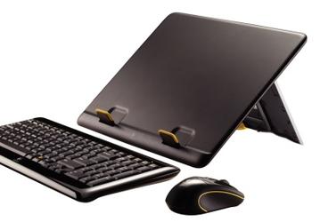 Logitech Notebook Kit MK605: клавиатура, мышь и подставка для ноутбука