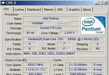 Инженерный образец процессора Intel Pentium E6700 показал неплохой разгонный потенциал