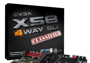 EVGA бьет рекорды, выпустив плату и ускорители GeForce GTX 285 для 4-way SLI
