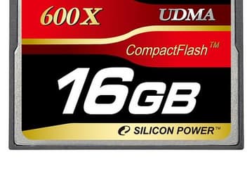 Silicon Power выпускает карту Compact Flash 600X для профессионалов