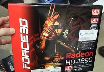 Force3D Radeon HD 4890 — большой и нестандартный кулер, измененная система питания