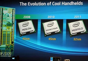 IDF 2009: Как Intel удалось снизить энергопотребление платформы Moorestown?