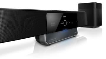 Philips: домашний кинотеатр со встроенной поддержкой Blu-ray - SoundBar HTS8160