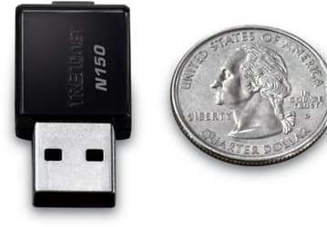 TRENDnet начала поставки самого маленького в мире USB-адаптера Wireless N 