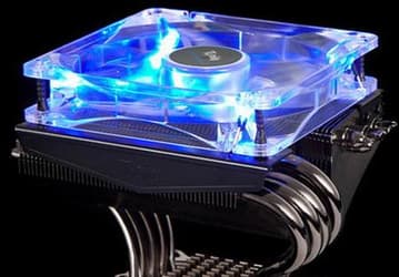 Тепловые трубки в процессорном кулере Tuniq Propeller 120 непосредственно контактируют с CPU