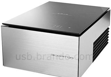 Корпус для внешнего накопителя E-Blue Gladiator прячет HDD за моторизованной дверцей