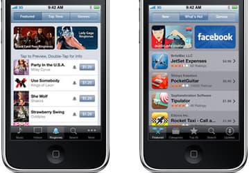 iPhone OS 3.1 предоставляет средства Genius для приложений App Store