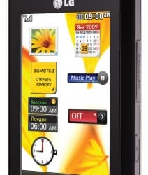 LG KP500: разноцветная сенсорность