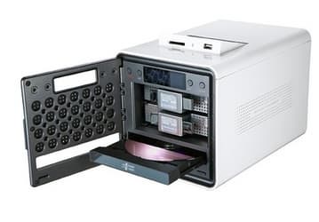 NAS N2R1 производства LG пишет данные не только на HDD, но и на DVD