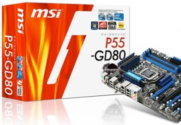 Четыре системные платы представляют новую линейку MSI на чипсете P55