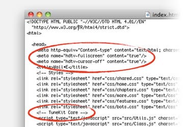iTunes LP и Extras созданы с помощью нового фреймворка JavaScript  