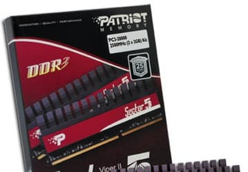 Модули памяти DDR3 Patriot Viper II Series Sector 5 Edition работают на частоте 2500 МГц