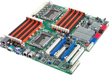 В системную плату ASUS KGPE-D16 можно установить два 12-ядерных процессора AMD 