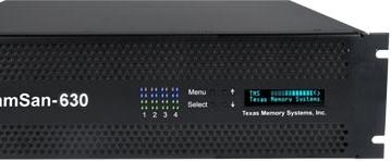 Производительность твердотельного хранилища RamSan-630 достигает 500000 IOPS