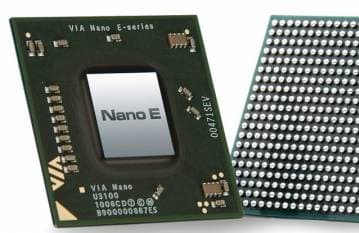 VIA представляет 64-разрядные процессоры для встраиваемых систем Nano E