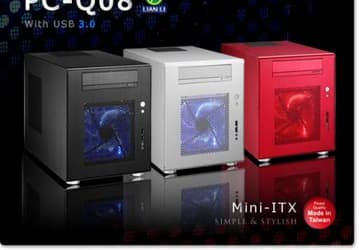 Компактный корпус Lian Li PC-Q08 поддерживает установку полноразмерной 3D-карты