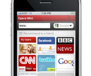 Apple разместила Opera Mini в App Store